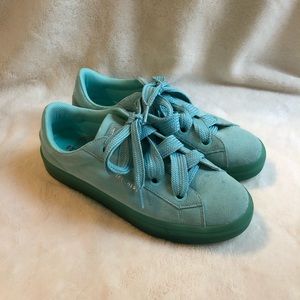 Sketchers Street Teal Sneakers